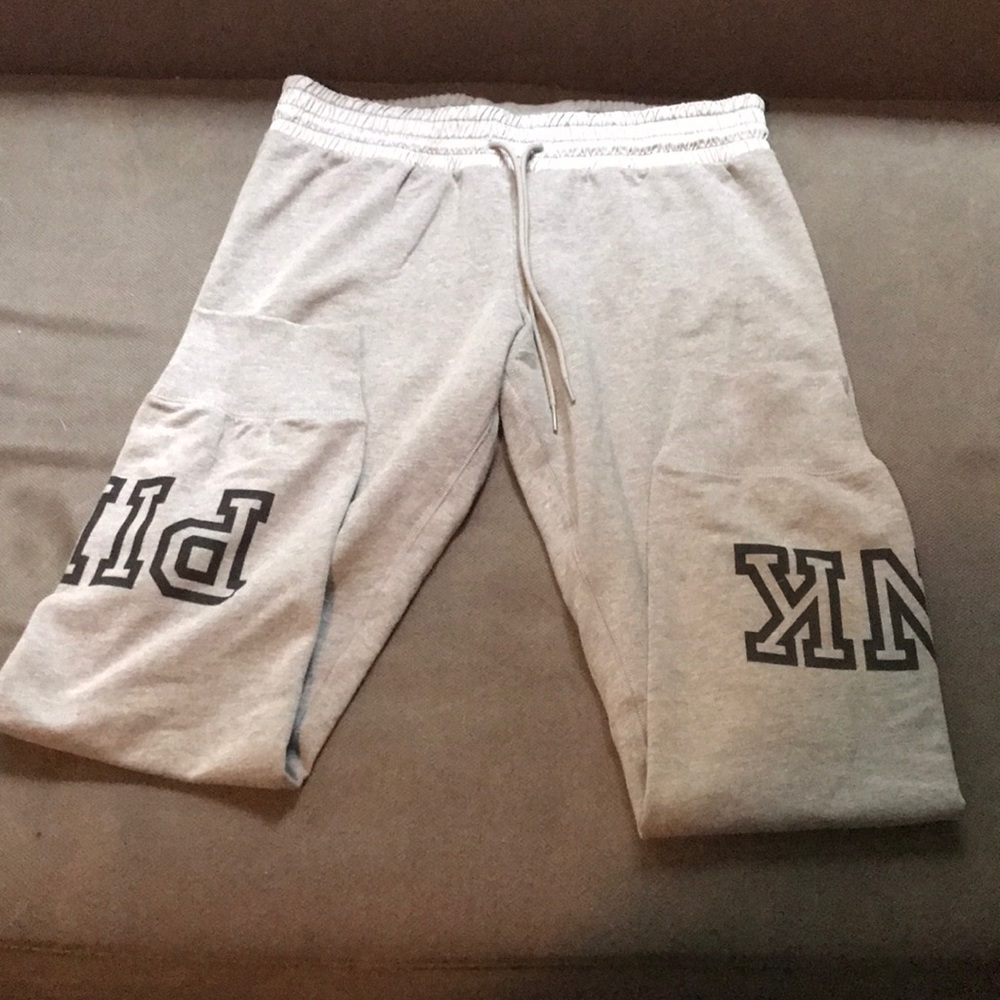 Grey sweatpants